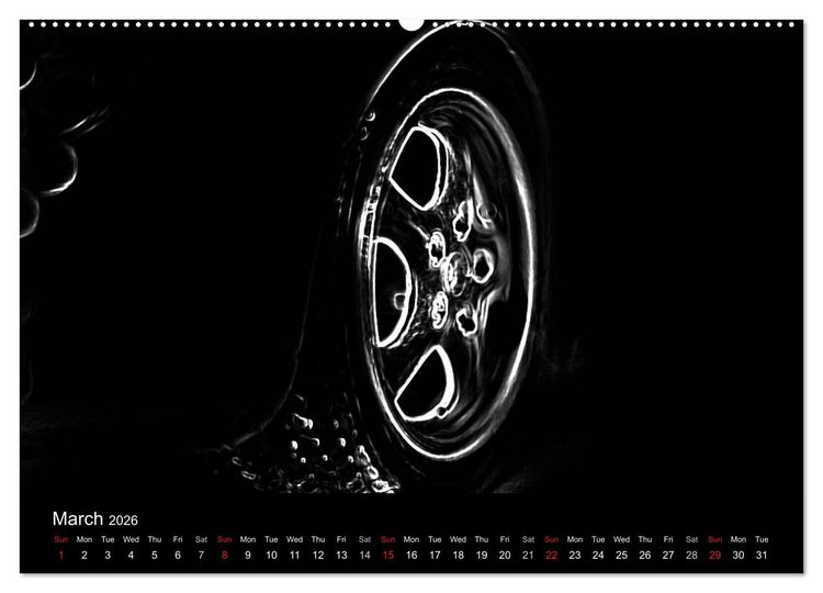 Produktbild: 911 Lines (High Quality Premium Wall Calendar 2026 DIN A2 landscape),CALVENDO 12 Month Wall Calendar