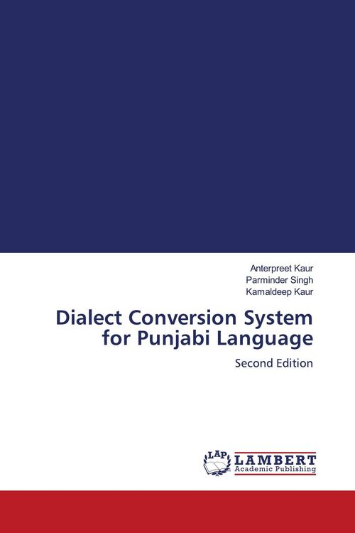 Produktbild: Dialect Conversion System for Punjabi Language