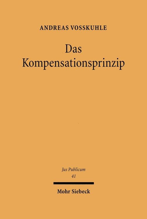 Produktbild: Das Kompensationsprinzip