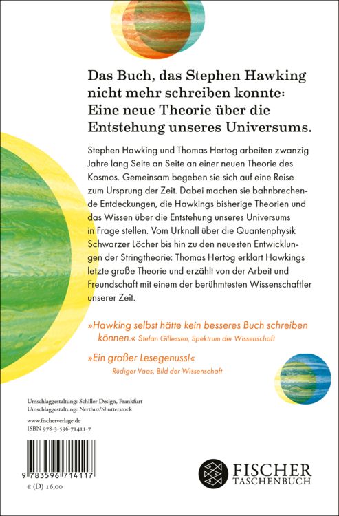 Produktbild: Der Ursprung der Zeit &ndash; Mein Weg mit Stephen Hawking zu einer neuen Theorie des Universums