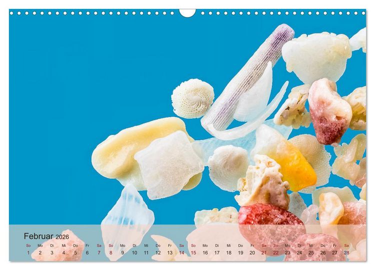 Produktbild: rosaroter korallensand (Wandkalender 2026 DIN A3 quer), CALVENDO Monatskalender
