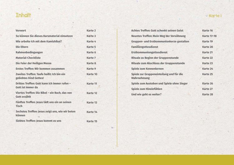 Produktbild: Erstkommunion-Vorbereitung mit dem Kamishibai
