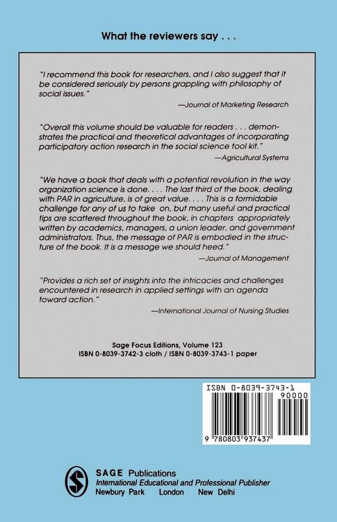 Produktbild: Participatory Action Research