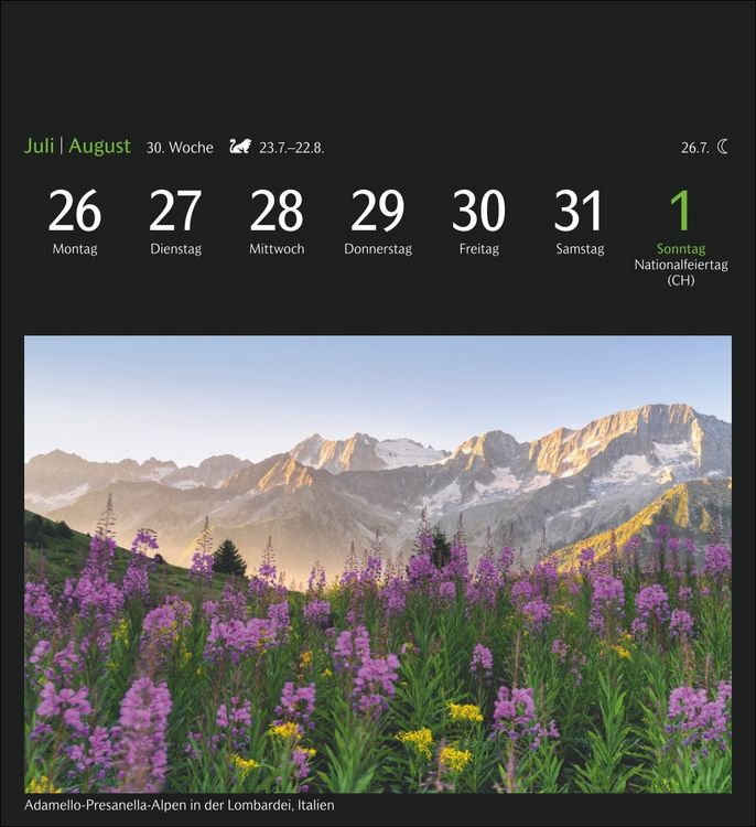 Produktbild: GEO Magische Natur Postkartenkalender 2027 - Wochenkalender mit 53 Postkarten