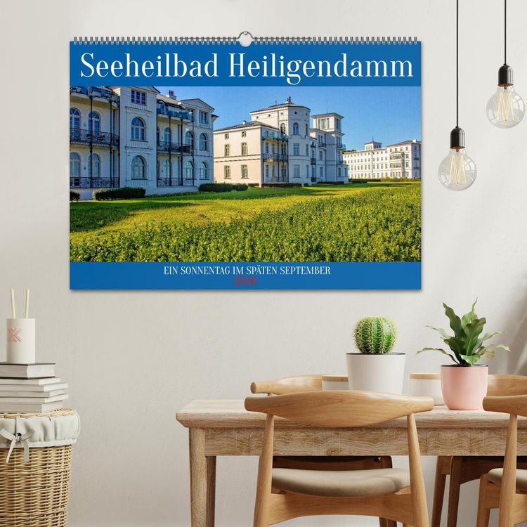 Produktbild: Seeheilbad Heiligendamm (Wandkalender 2026 DIN A2 quer), CALVENDO Monatskalender