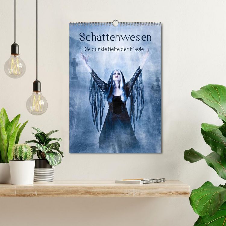 Produktbild: Schattenwesen - Die dunkle Seite der Magie (Wandkalender 2026 DIN A3 hoch), CALVENDO Monatskalender