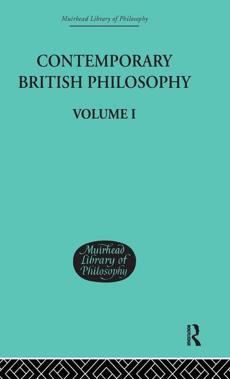 Produktbild: Contemporary British Philosophy