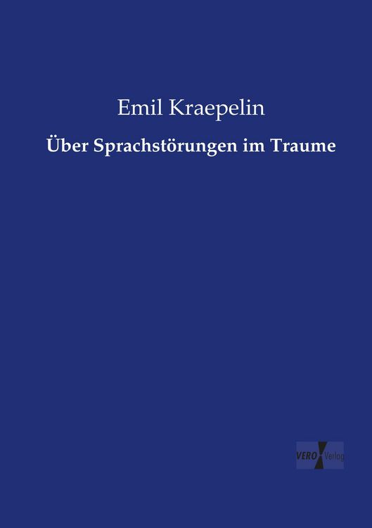 Produktbild: &Uuml;ber Sprachst&ouml;rungen im Traume