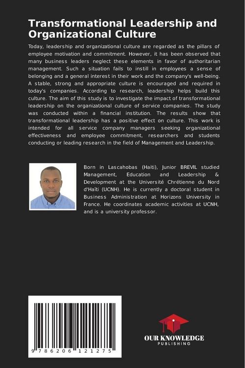 Produktbild: Transformational Leadership and Organizational Culture