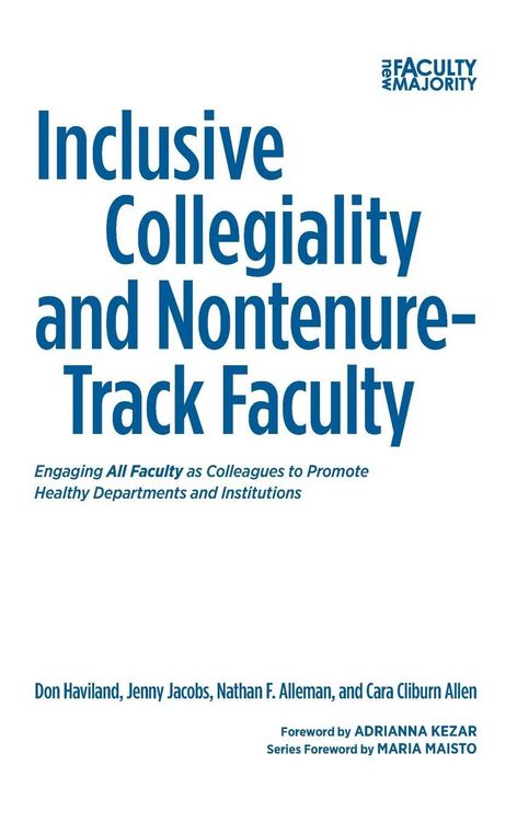 Produktbild: Inclusive Collegiality and Nontenure-Track Faculty