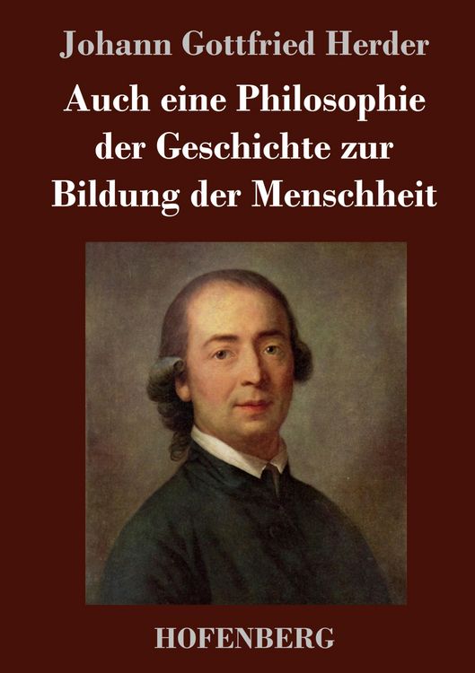 Produktbild: Auch eine Philosophie der Geschichte zur Bildung der Menschheit