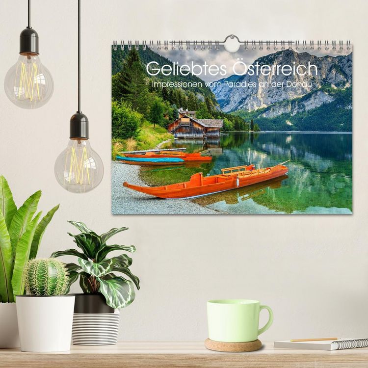 Produktbild: Geliebtes &Ouml;sterreich. Impressionen vom Paradies an der Donau (Wandkalender 2026 DIN A4 quer), CALVENDO Monatskalender