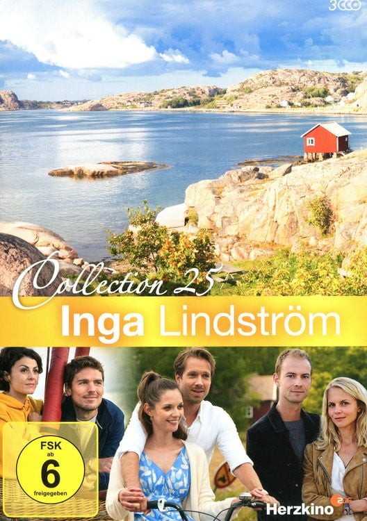 Produktbild: Inga Lindstr&ouml;m Collection 25 - Entscheidung f&uuml;r die Liebe, Lilith und die Sache mit den M&auml;nnern, Vom Festhalten und Loslassen [3 DVDs im Schuber]