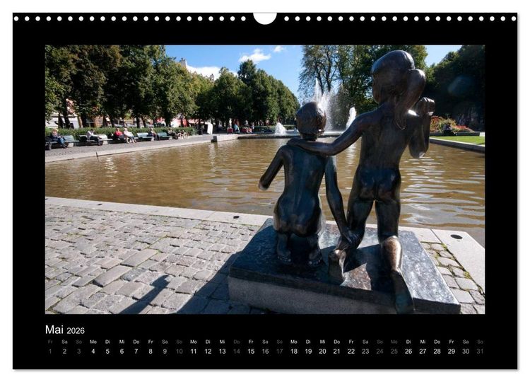 Produktbild: Oslo (Wandkalender 2026 DIN A3 quer), CALVENDO Monatskalender