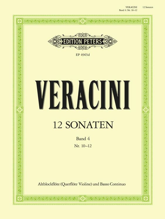 Produktbild: 12 Sonatas Op.1 Vol.4