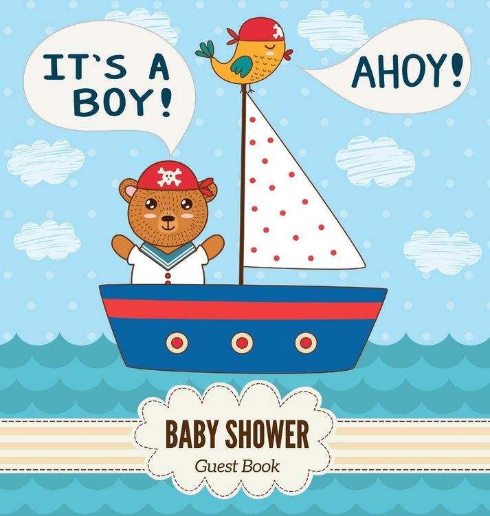 Produktbild: Ahoy, It's a Boy! A Baby Shower Guest Book