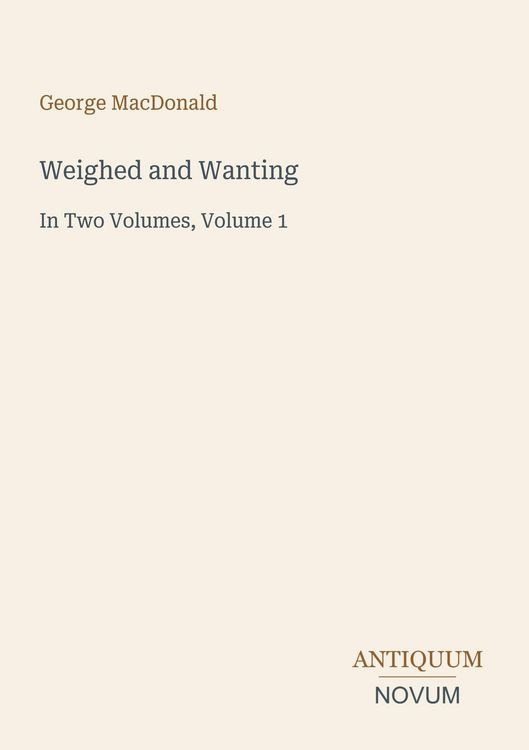 Produktbild: Weighed and Wanting