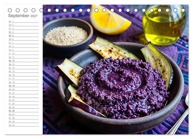 Produktbild: Zero Waste Pesto - 12 Monate, 12 Reste, unendlich Geschmack (Tischkalender 2027 DIN A5 quer), CALVENDO Monatskalender