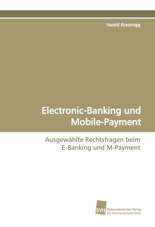 Produktbild: Electronic-Banking und Mobile-Payment