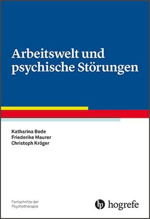 Produktbild: Arbeitswelt und psychische Störungen