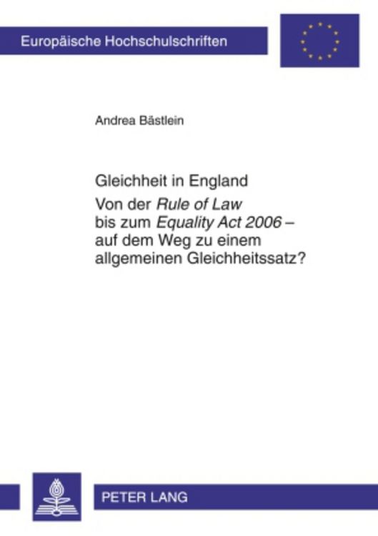 Produktbild: Gleichheit in England