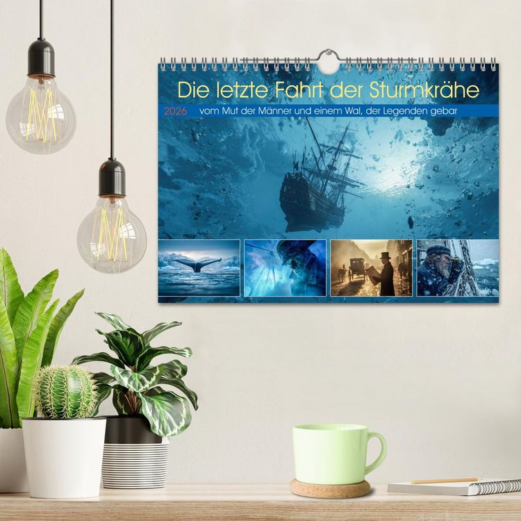 Produktbild: Die letzte Fahrt der Sturmkr&auml;he (Wandkalender 2026 DIN A4 quer), CALVENDO Monatskalender
