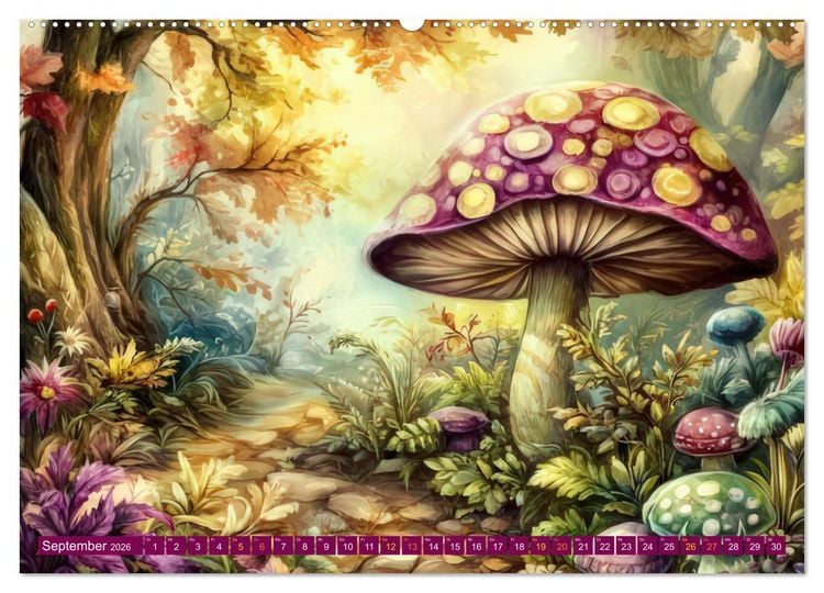 Produktbild: M&auml;rchenlandreisen (hochwertiger Premium Wandkalender 2026 DIN A2 quer), Kunstdruck in Hochglanz
