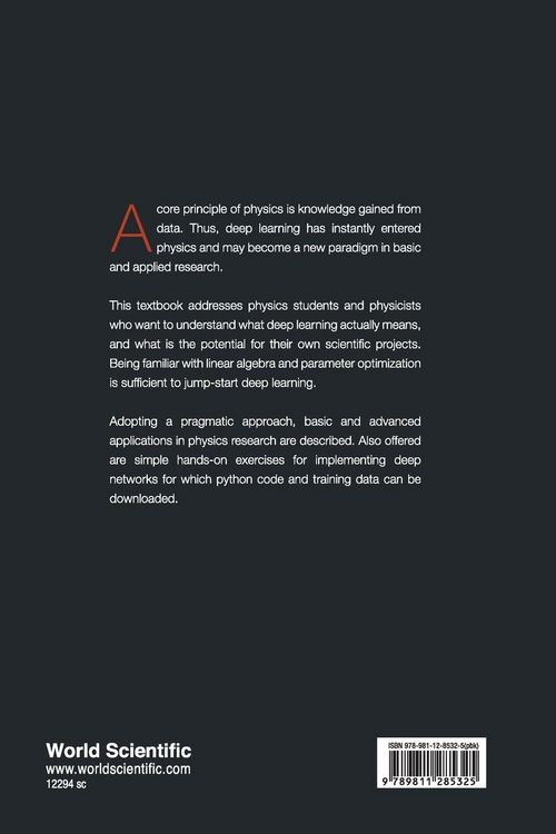 Produktbild: Deep Learning For Physics Research