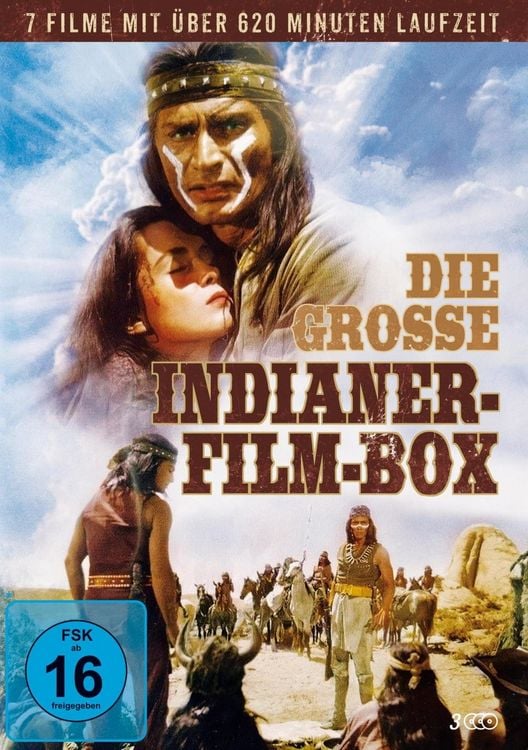 Produktbild: Die grosse Indianer-Film-Box [3 DVDs]