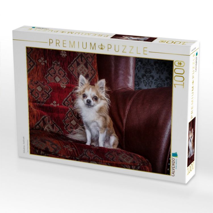 Produktbild: CALVENDO Puzzle Chihuahuas - Cool & nett | 1000 Teile Lege-Gr&ouml;&szlig;e 64x48cm Foto-Puzzle f&uuml;r gl&uuml;ckliche Stunden