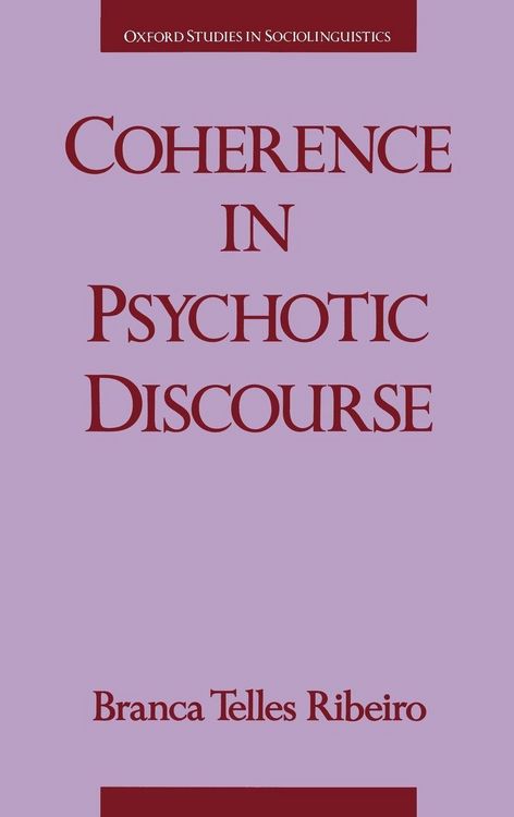 Produktbild: Coherence in Psychotic Discourse
