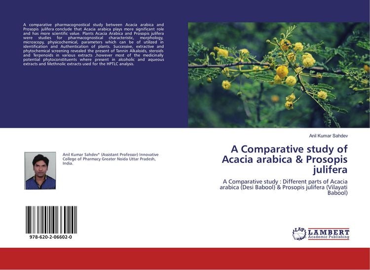 Produktbild: A Comparative study of Acacia arabica & Prosopis julifera