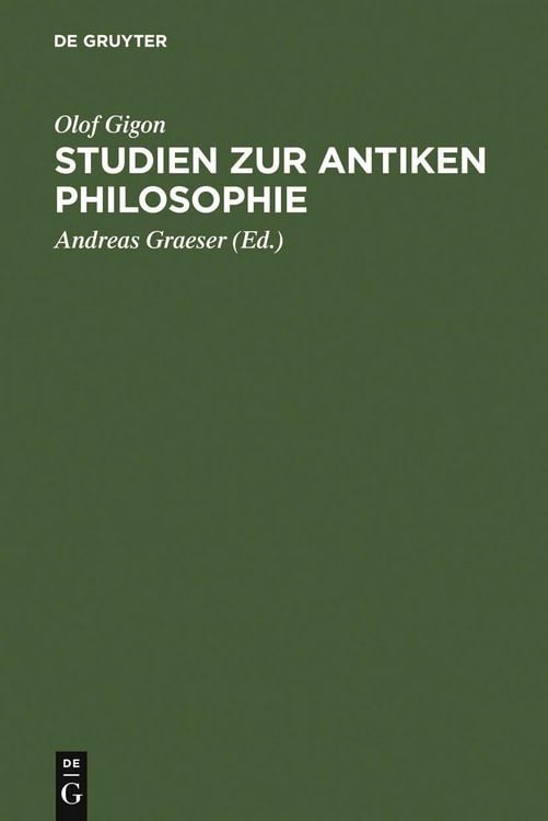 Produktbild: Studien zur antiken Philosophie