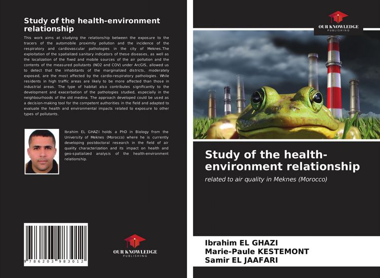 Produktbild: Study of the health-environment relationship