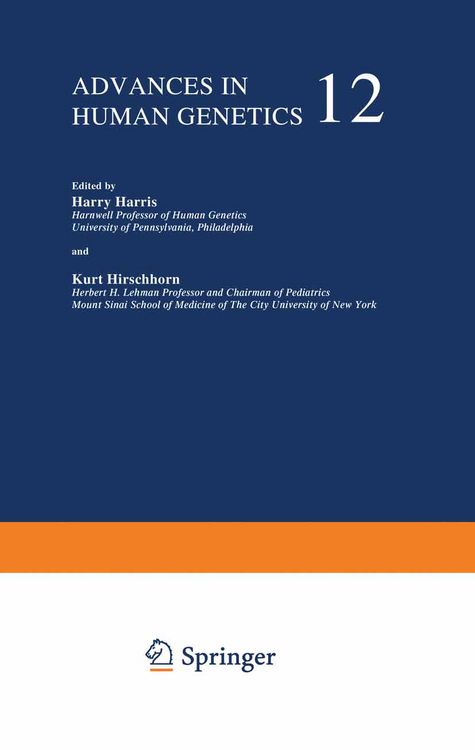 Produktbild: Advances in Human Genetics