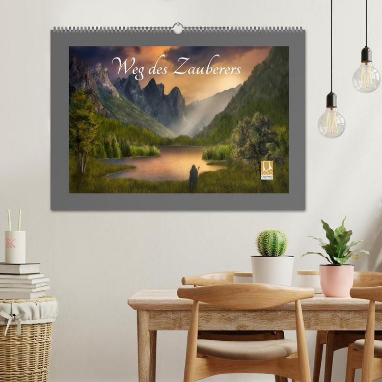 Produktbild: Weg des Zauberers (Wandkalender 2026 DIN A2 quer), CALVENDO Monatskalender