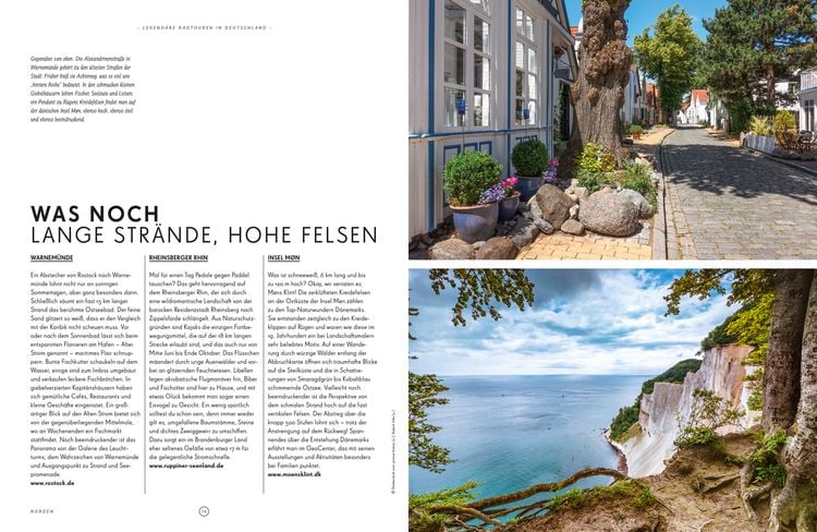 Produktbild: LONELY PLANET Bildband Legend&auml;re Radtouren in Deutschland