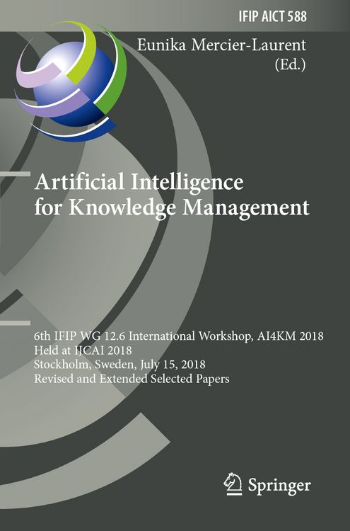 Produktbild: Artificial Intelligence for Knowledge Management