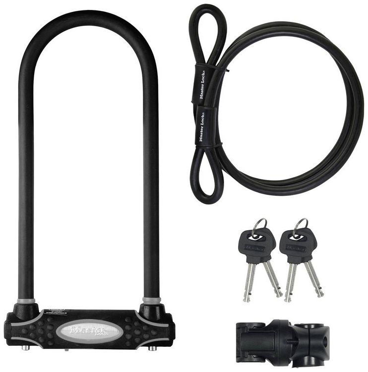 Produktbild: Master Lock 8285EURDPRO B&uuml;gelschloss Schwarz Schl&uuml;sselschloss