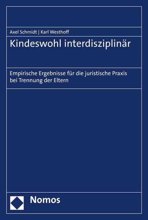 Produktbild: Kindeswohl interdisziplin&auml;r