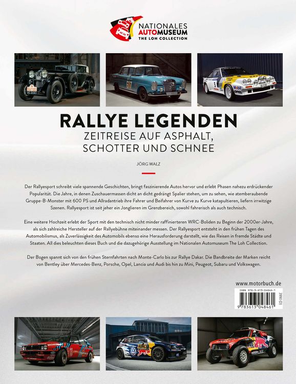 Produktbild: Rallye Legenden - Zeitreise auf Asphalt, Schotter und Schnee