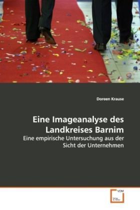 Produktbild: Eine Imageanalyse des Landkreises Barnim