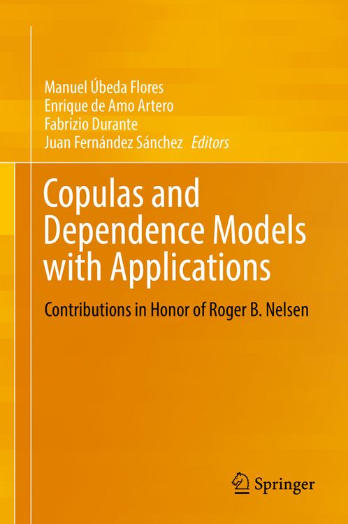 Produktbild: Copulas and Dependence Models with Applications