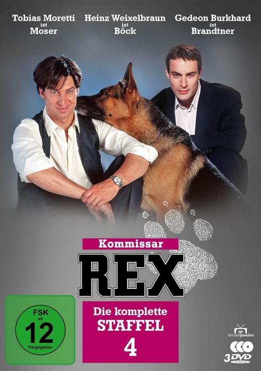 Produktbild: Kommissar Rex - Die komplette 4. Staffel [3 DVDs]