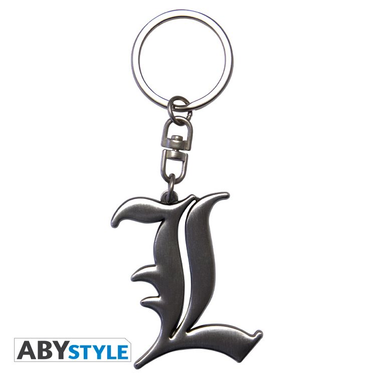 Produktbild: DEATH NOTE - Keychain 3D L Symbol