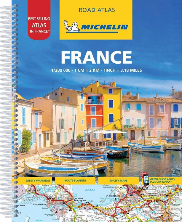 Produktbild: France -A4 Tourist & Motoring Atlas