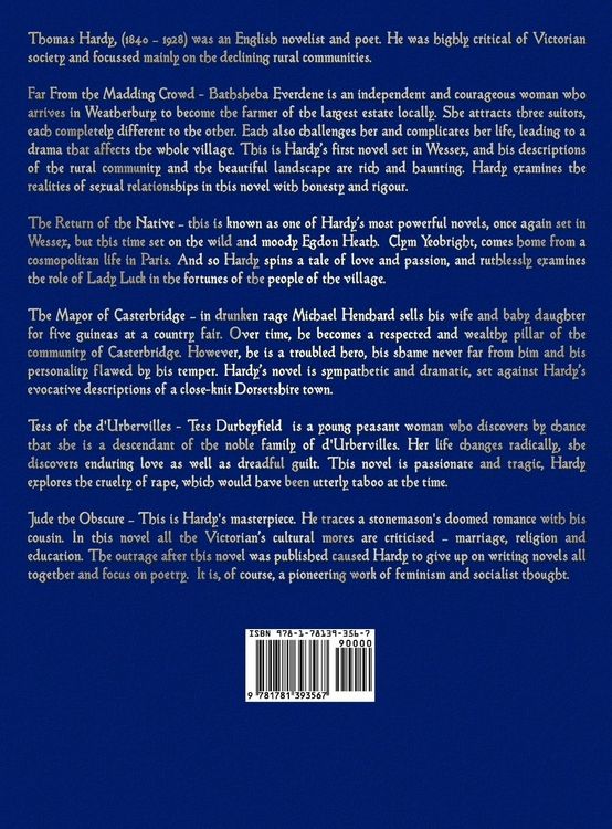 Produktbild: Five Novels by Thomas Hardy - Far from the Madding Crowd, the Return of the Native, the Mayor of Casterbridge, Tess of the D'Urbervilles, Jude the Obs