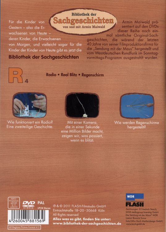 Produktbild: Bibliothek der Sachgeschichten (R4)Radio,Blitz,Regenschirm