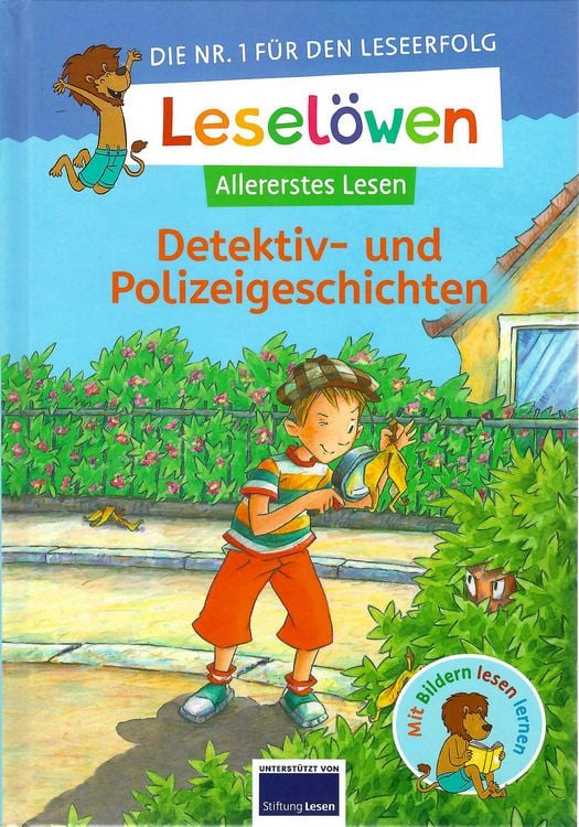 Produktbild: Lesel&ouml;wen - Allererstes Lesen - Detektiv- und Polizeigeschichten