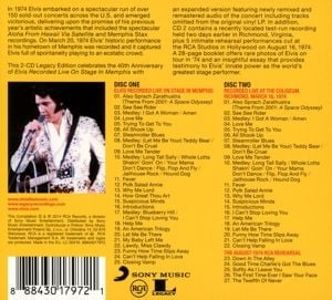 Produktbild: Elvis Recorded Live on Stage in Memphis (Legacy Ed